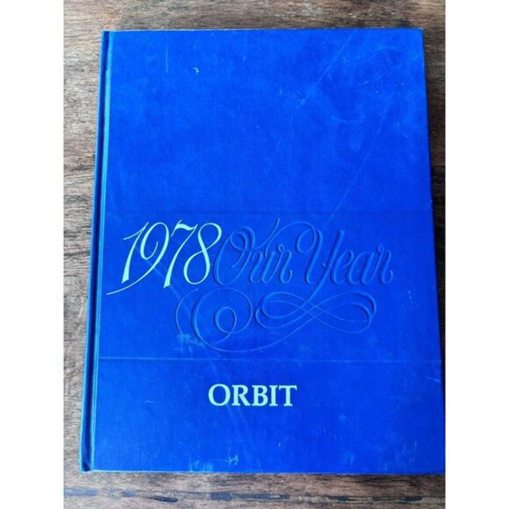Watertown High School Yearbook Orbit 1978 Wisconsin WHS